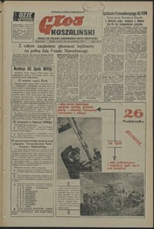 Głos Koszaliński. 1952, październik, nr 40