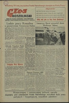 Głos Koszaliński. 1952, październik, nr 43