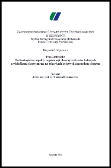 Technologiczne aspekty regeneracji obręczy zestawów kołowych z wkładkami elastycznyni na tokarkach kołowych z napędem ciernym