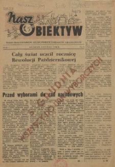 Nasz Obiektyw : pismo pracowników Szczecińskich Zakładów Graficznych. R.1, 1954 nr 2
