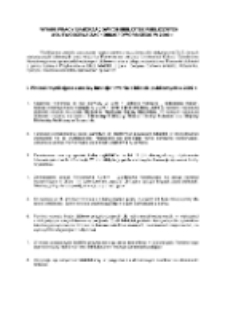 Sprawozdanie z działalności bibliotek publicznych wojew&oacute;dztwa zachodniopomorskiego w 2009 roku