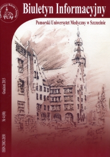 Biuletyn Informacyjny - Pomorski Uniwersytet Medyczny w Szczecinie. Nr 4 (90), Grudzień 2015