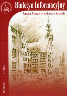 Biuletyn Informacyjny - Pomorski Uniwersytet Medyczny w Szczecinie. Nr 1 (91), 2016