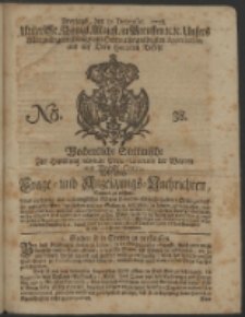 Wochentliche Stettinische zur Handlung nützliche Preis-Courante der Waaren und Wechsel-Cours, wie auch Frage- und Anzeigungs-Nachrichten. 1728 No. 38