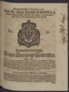 Wochentlich-Stettinische Frag- und Anzeigungs-Nachrichten. 1747 No. 52