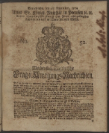 Wochentlich-Stettinische Frag- und Anzeigungs-Nachrichten. 1750 No. 52