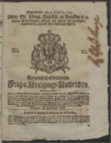Wochentlich-Stettinische Frag- und Anzeigungs-Nachrichten. 1752 No. 10
