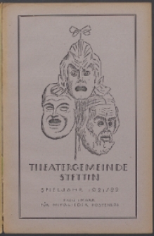 Monatsheft der Theatergemeinde e.V. Stettin. Jg. 1, 1921/22 H. 8