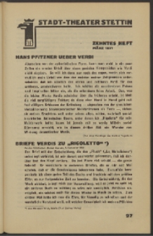 Stadt-Theater Stettin. 1931 H. 10