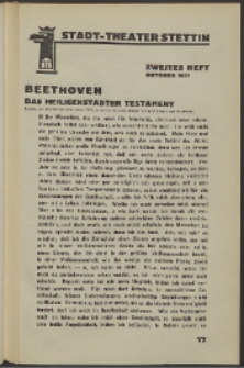 Stadt-Theater Stettin. 1931 H. 2