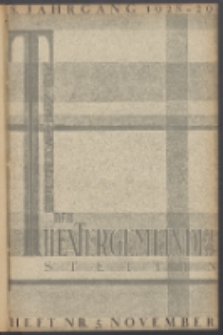 Monatsheft der Theatergemeinde e.V. Stettin. Jg. 8, 1928 H. Nr. 5