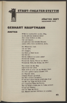 Stadt-Theater Stettin. 1932 H. 5