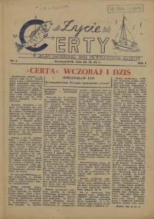 Życie CERTY. R.1, 1954 nr 4