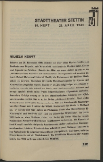 Stadt-Theater Stettin. 1934 H. 16