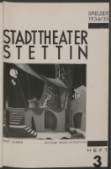 Stadt-Theater Stettin. 1934 H. 3