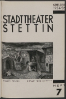 Stadt-Theater Stettin. 1934 H. 7