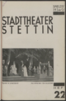 Stadt-Theater Stettin. 1935 H. 22