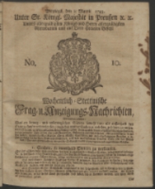Wochentlich-Stettinische Frag- und Anzeigungs-Nachrichten. 1742