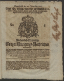 Wochentlich-Stettinische Frag- und Anzeigungs-Nachrichten. 1751 No. 8