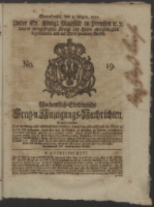 Wochentlich-Stettinische Frag- und Anzeigungs-Nachrichten. 1751 No. 19