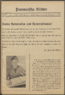 Pommersche Blätter : Kampfblatt für Erzieher und Schule. Jg. 62, 1938 Folge 2/3