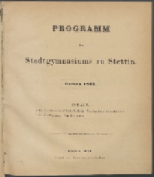 Programm 1873