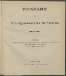 Programm 1875