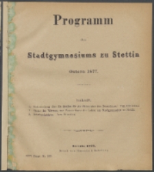 Programm 1877