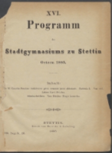 Programm 1885