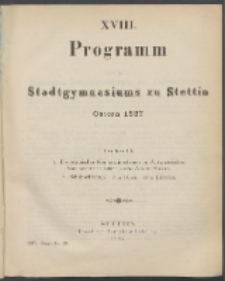 Programm 1887