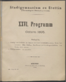 Programm 1895