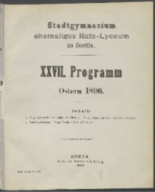 Programm 1896