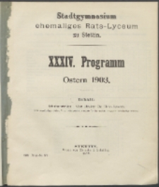 Programm 1903