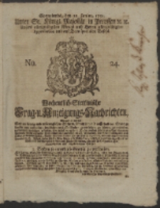 Wochentlich-Stettinische Frag- und Anzeigungs-Nachrichten. 1751 No. 24