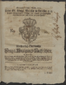 Wochentlich-Stettinische Frag- und Anzeigungs-Nachrichten. 1755 No. 10 + Anhang