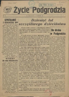 Życie Podgrodzia. 1954 nr 3