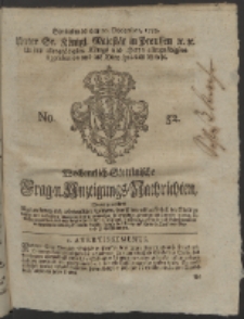 Wochentlich-Stettinische Frag- und Anzeigungs-Nachrichten. 1755 No. 52 + Anhang