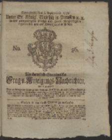 Wochentlich-Stettinische Frag- und Anzeigungs-Nachrichten. 1758 No. 36