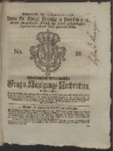 Wochentlich-Stettinische Frag- und Anzeigungs-Nachrichten. 1758 No. 38