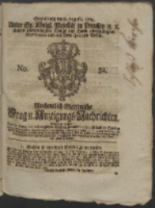Wochentlich-Stettinische Frag- und Anzeigungs-Nachrichten. 1763 No. 32 + Anhang