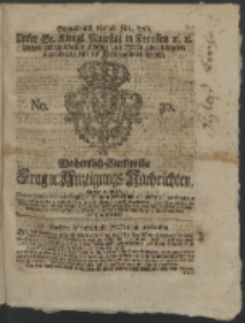 Wochentlich-Stettinische Frag- und Anzeigungs-Nachrichten. 1766 No. 30 + Anhang