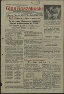 Głos Koszaliński. 1954, marzec, nr 67