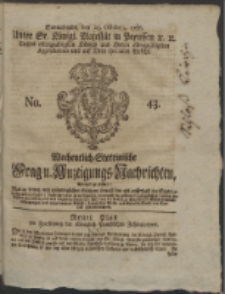 Wochentlich-Stettinische Frag- und Anzeigungs-Nachrichten. 1766 No. 43 + Anhang
