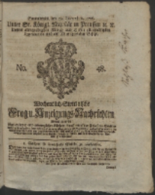 Wochentlich-Stettinische Frag- und Anzeigungs-Nachrichten. 1766 No. 48 + Anhang