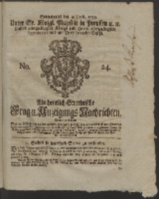 Wochentlich-Stettinische Frag- und Anzeigungs-Nachrichten. 1759 No. 24 + Anhang