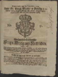Wochentlich-Stettinische Frag- und Anzeigungs-Nachrichten. 1759 No. 51