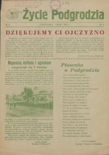 Życie Podgrodzia. 1955 nr 4
