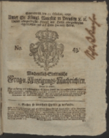 Wochentlich-Stettinische Frag- und Anzeigungs-Nachrichten. 1757 No. 43