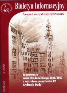 Biuletyn Informacyjny - Pomorski Uniwersytet Medyczny w Szczecinie. Nr 3 (93), 2016