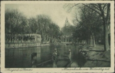 Stargard in Pommern, Marienkirche vom Weidensteig aus